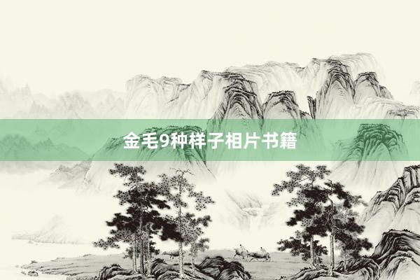 金毛9种样子相片书籍